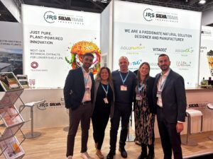 Calleva and JRS Team on the stand at FIE Paris 2025