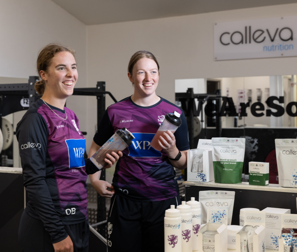 Calleva supplying Somerset Womens Cricket Team with high quality Nutrition
